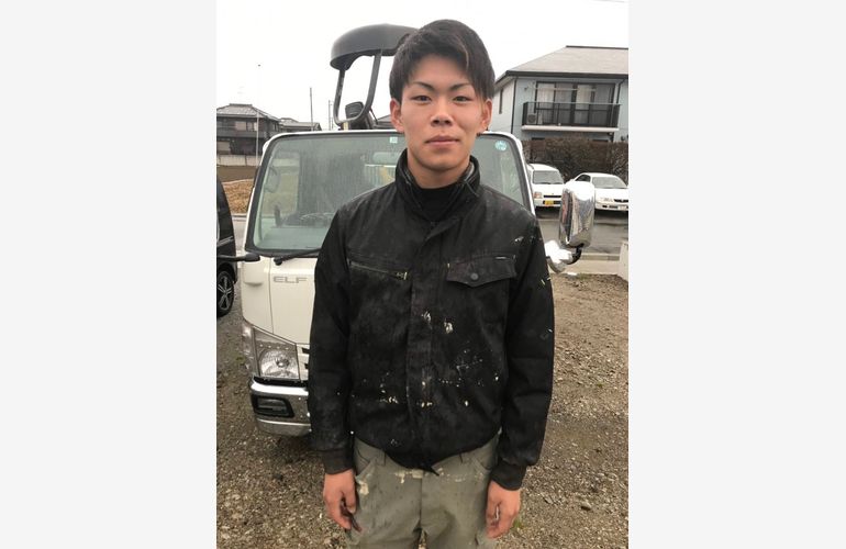 外構工事　りく君