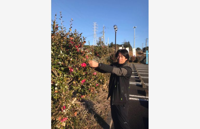 造園工事　マサ君